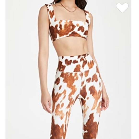 WeWoreWhat Active High Waist Legging Cowhide - Picture 6 of 15